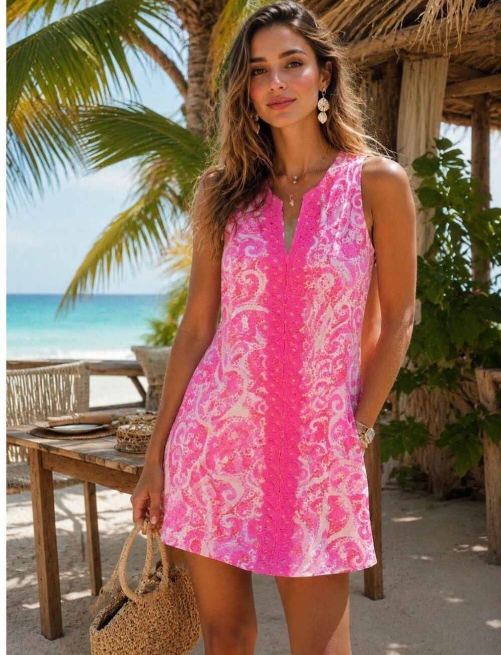 Lilly Pulitzer Byder pink pout shift dress 2